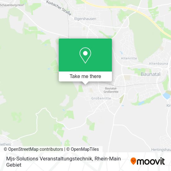 Карта Mjs-Solutions Veranstaltungstechnik