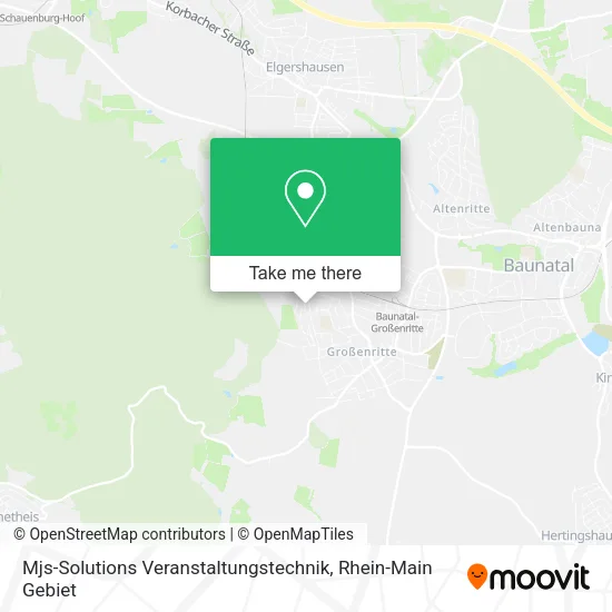 Карта Mjs-Solutions Veranstaltungstechnik