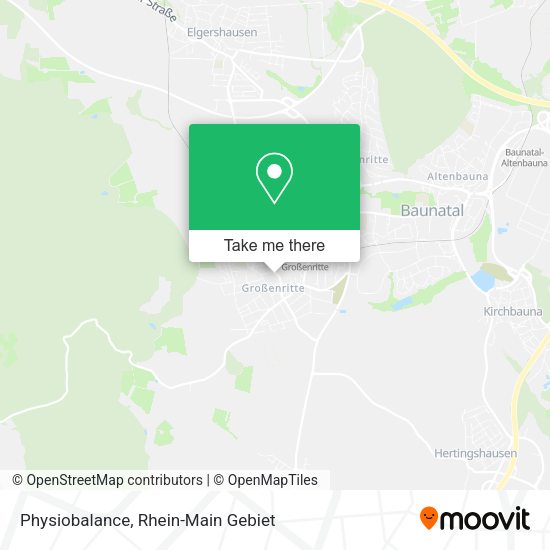 Карта Physiobalance