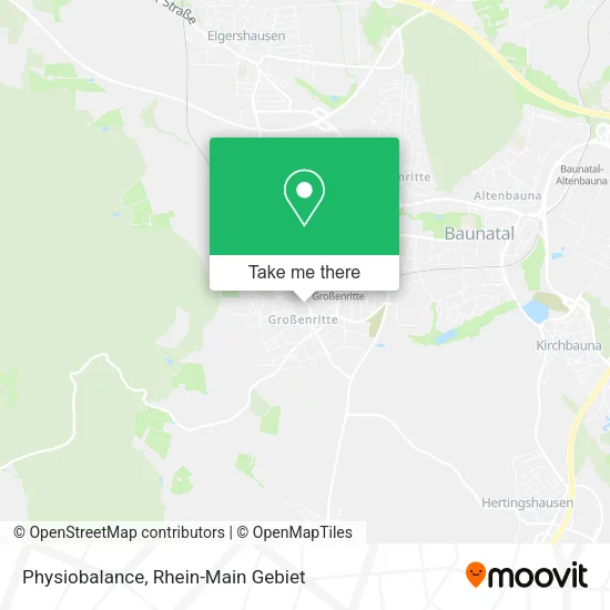 Карта Physiobalance