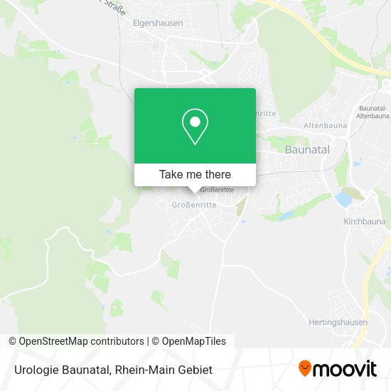 Карта Urologie Baunatal