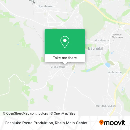 Карта Casaluko Pasta Produktion