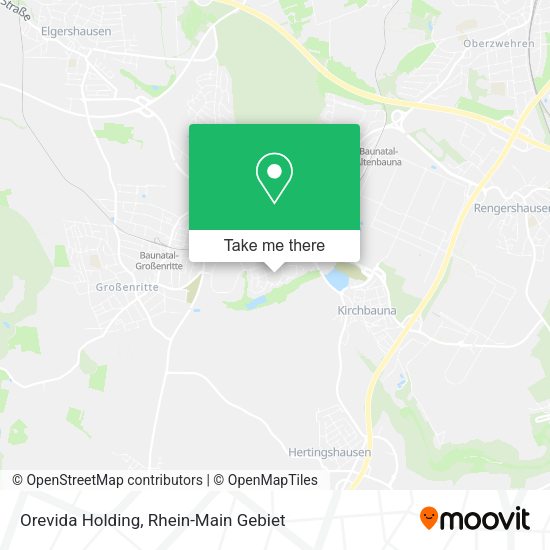 Карта Orevida Holding