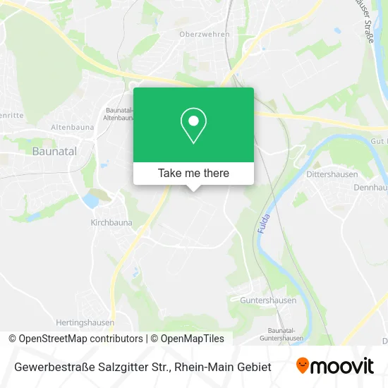 Карта Gewerbestraße Salzgitter Str.