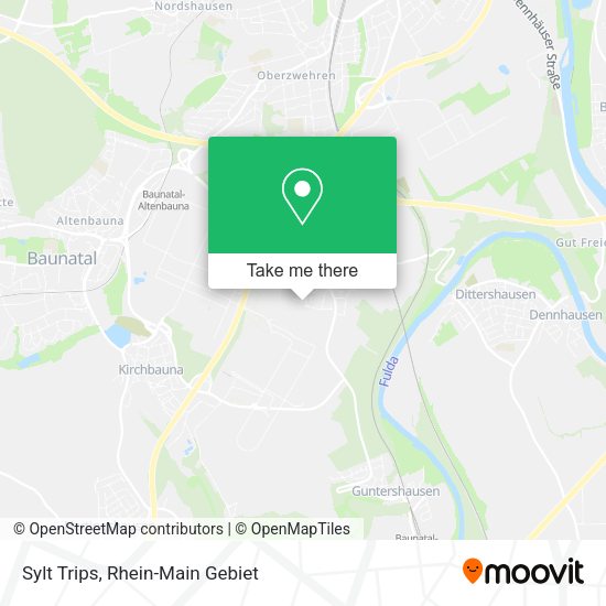 Карта Sylt Trips