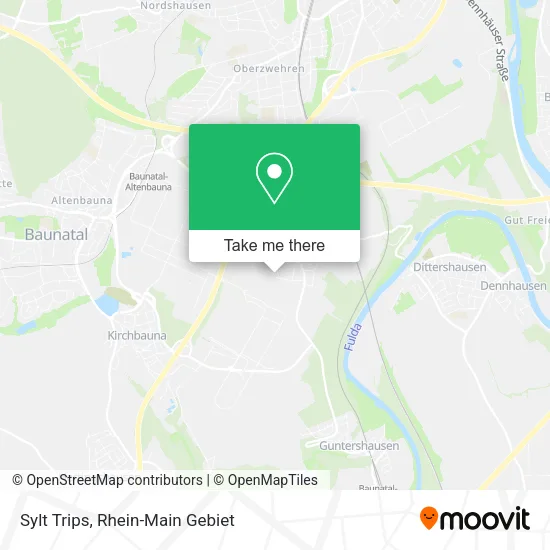 Карта Sylt Trips