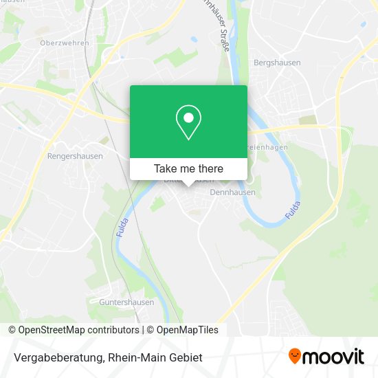 Карта Vergabeberatung