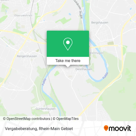 Карта Vergabeberatung