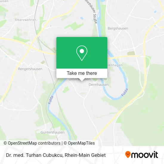 Карта Dr. med. Turhan Cubukcu