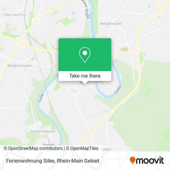 Карта Ferienwohnung Silke