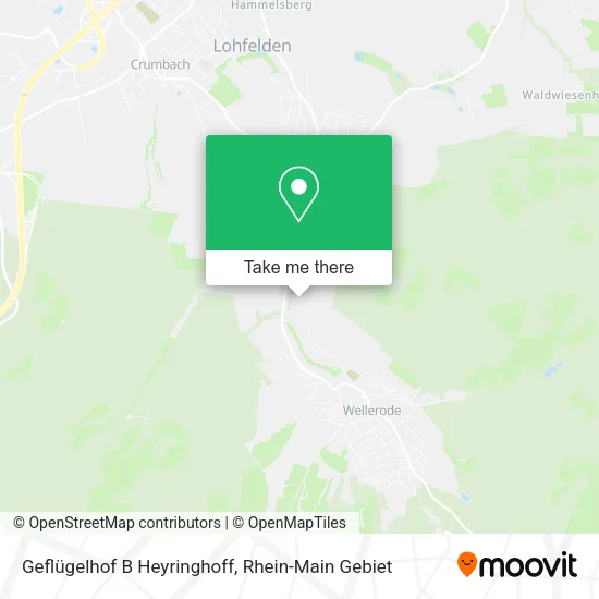 Карта Geflügelhof B Heyringhoff