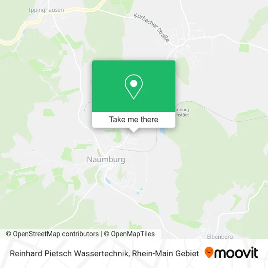 Карта Reinhard Pietsch Wassertechnik