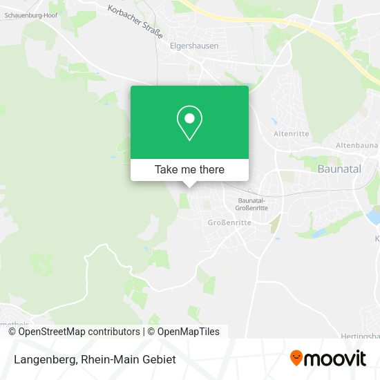 Карта Langenberg