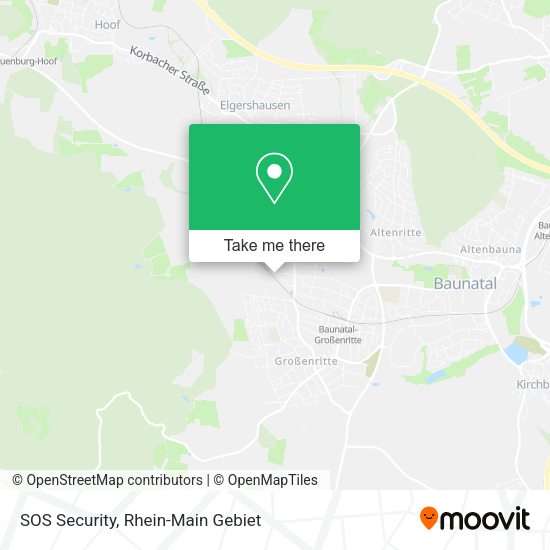 Карта SOS Security
