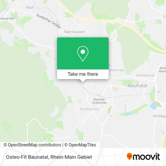 Карта Osteo-Fit Baunatal