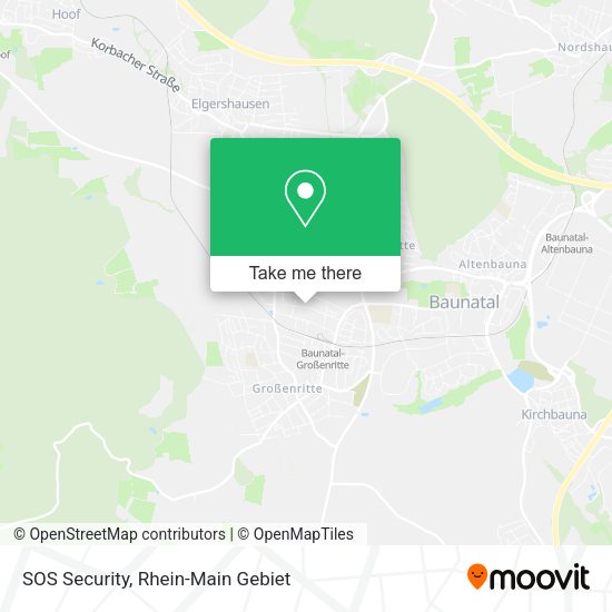 SOS Security map