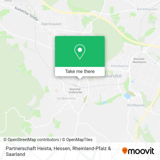 Карта Partnerschaft Heista