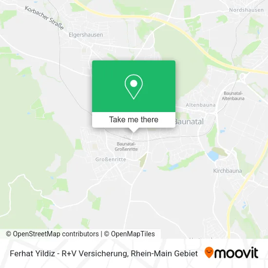 Карта Ferhat Yildiz - R+V Versicherung