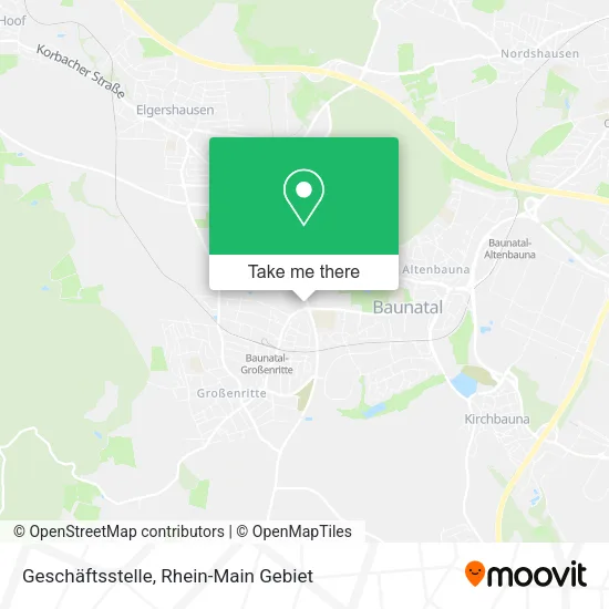 Карта Geschäftsstelle