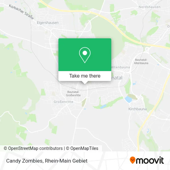 Candy Zombies map