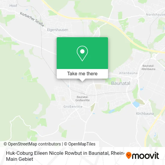 Карта Huk-Coburg Eileen Nicole Rowbut in Baunatal