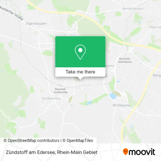 Карта Zündstoff am Edersee