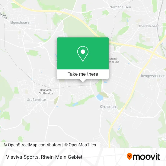 Карта Visviva-Sports