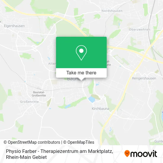 Карта Physio Farber - Therapiezentrum am Marktplatz