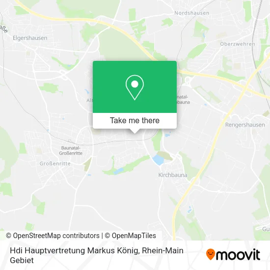 Hdi Hauptvertretung Markus König map