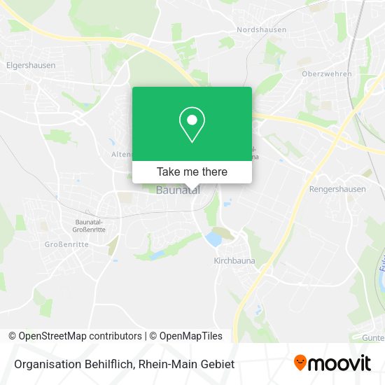 Карта Organisation Behilflich