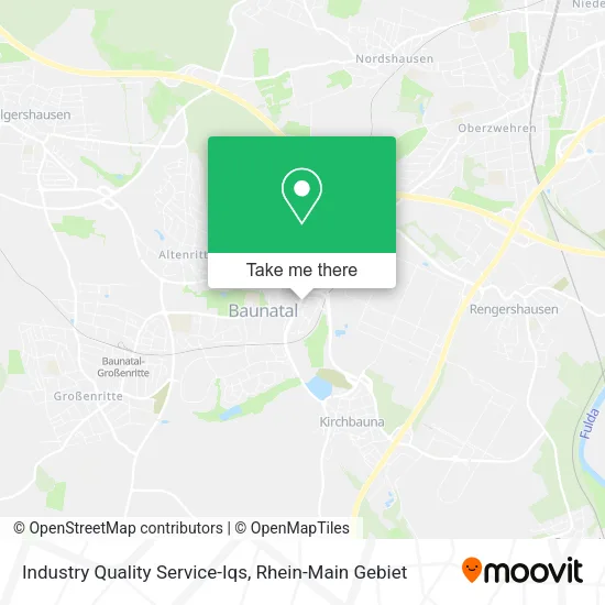 Карта Industry Quality Service-Iqs