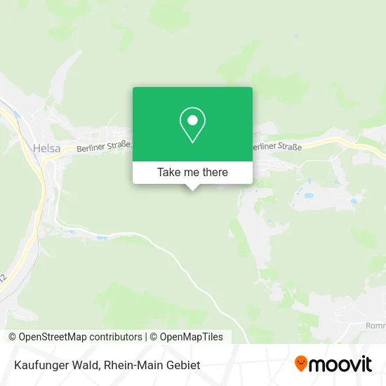 Карта Kaufunger Wald