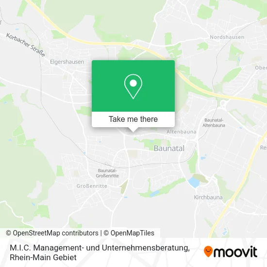Карта M.I.C. Management- und Unternehmensberatung