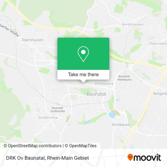Карта DRK Ov Baunatal