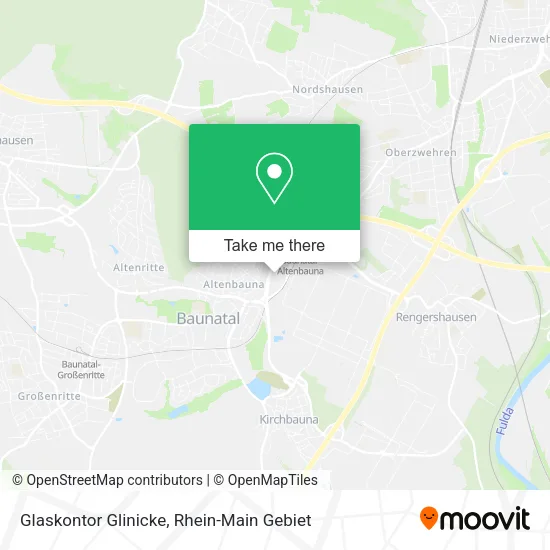 Карта Glaskontor Glinicke