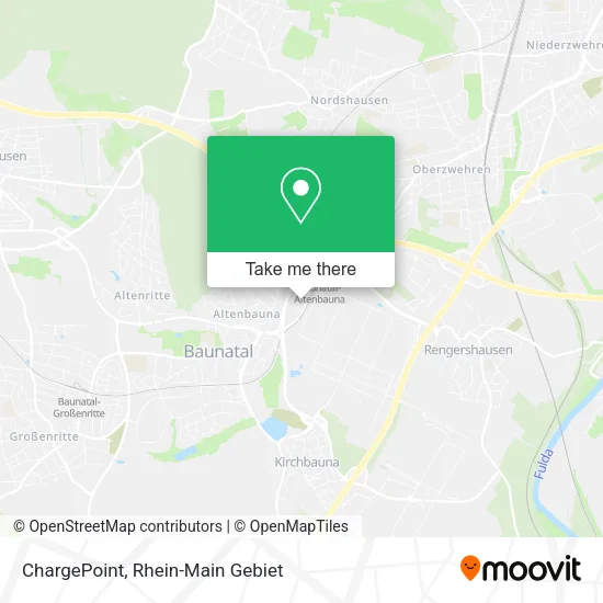 Карта ChargePoint