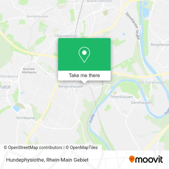 Карта Hundephysiothe