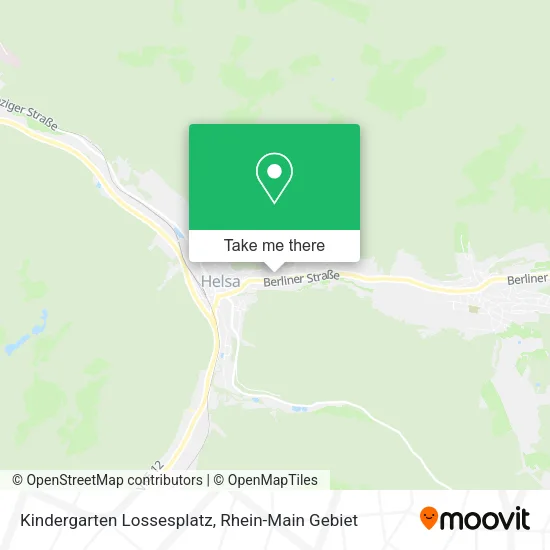 Карта Kindergarten Lossesplatz