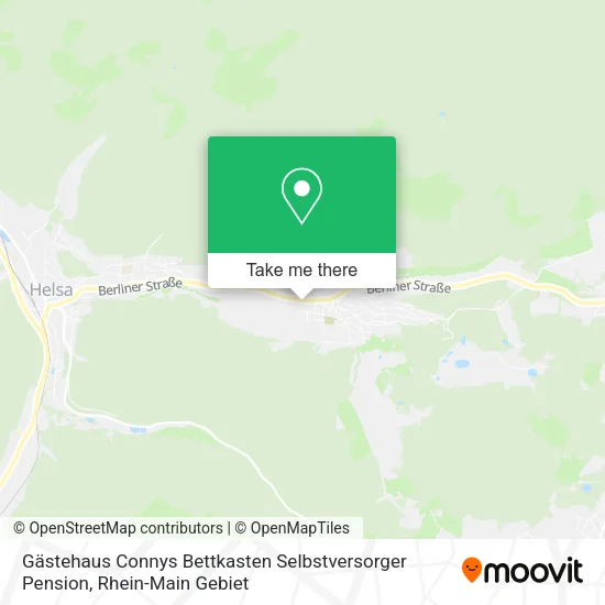 Карта Gästehaus Connys Bettkasten Selbstversorger Pension