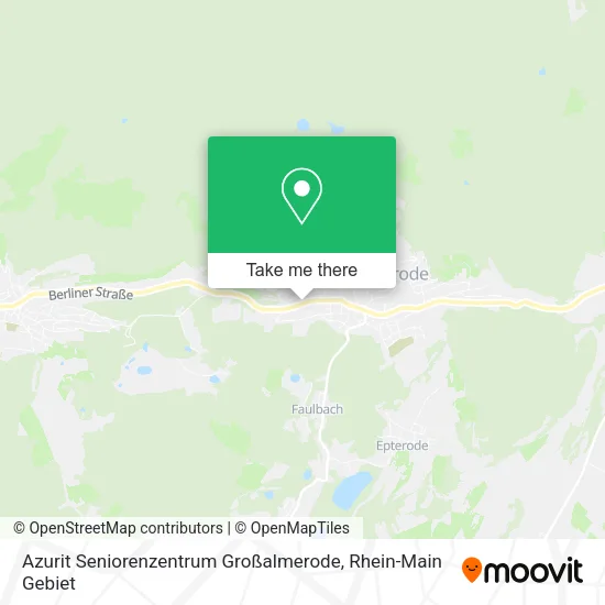 Карта Azurit Seniorenzentrum Großalmerode