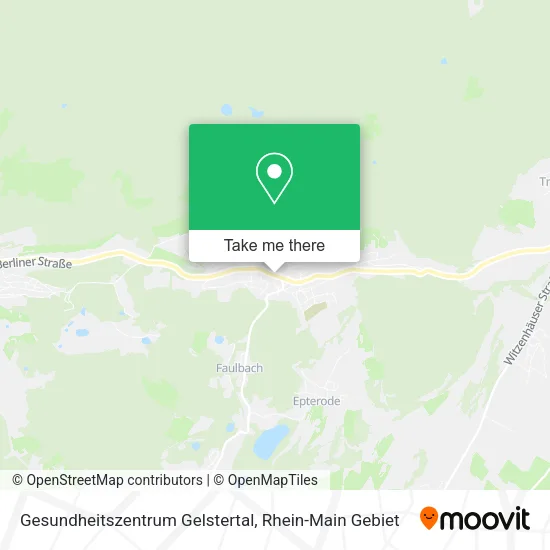 Карта Gesundheitszentrum Gelstertal