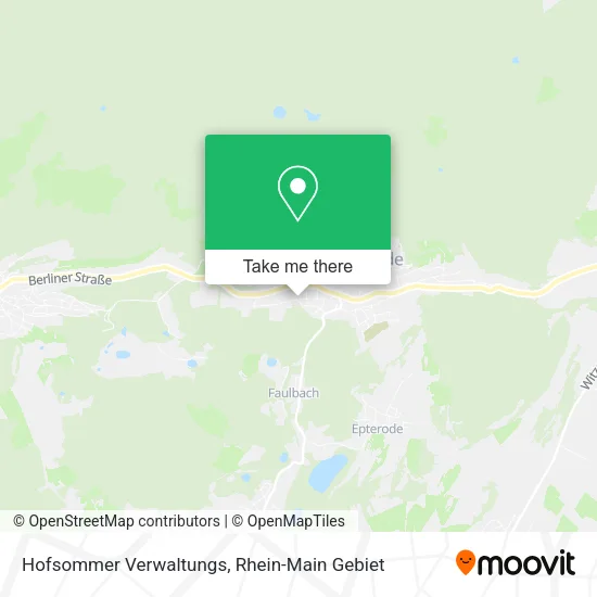 Карта Hofsommer Verwaltungs