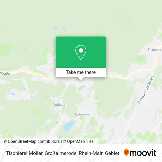 Карта Tischlerei Möller, Großalmerode