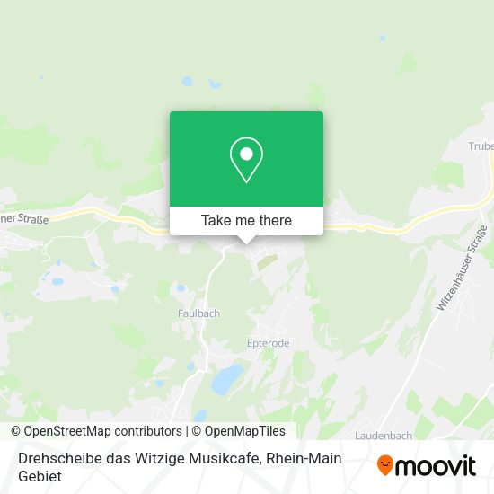 Карта Drehscheibe das Witzige Musikcafe