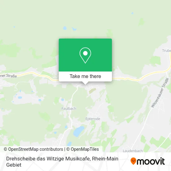 Карта Drehscheibe das Witzige Musikcafe