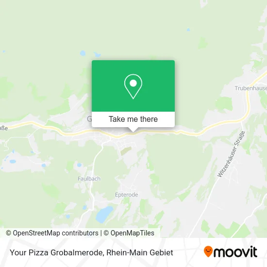 Карта Your Pizza Grobalmerode