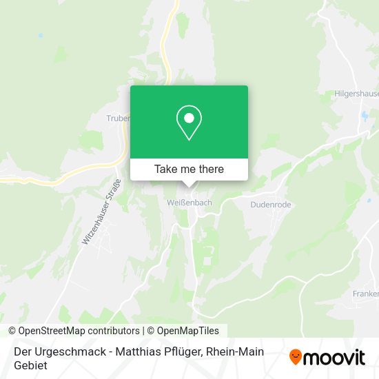 Карта Der Urgeschmack - Matthias Pflüger