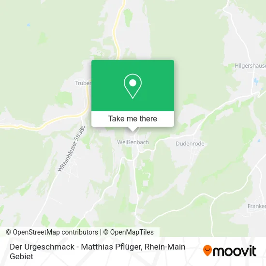 Карта Der Urgeschmack - Matthias Pflüger