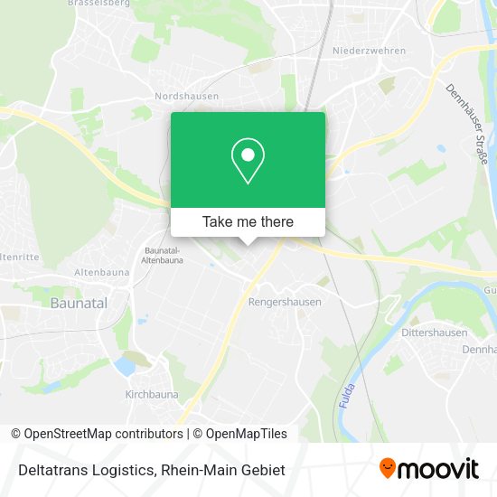 Карта Deltatrans Logistics