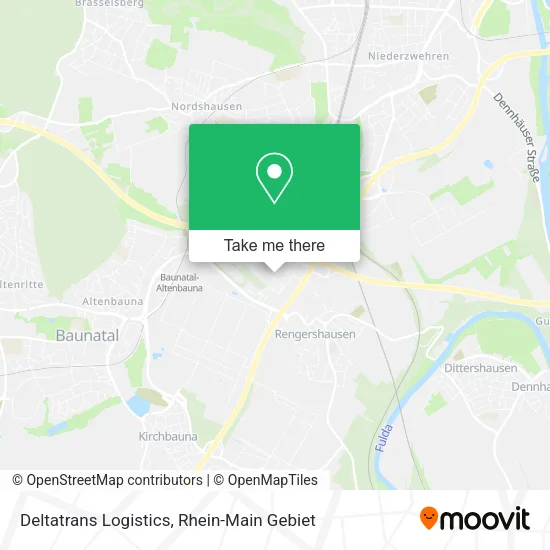 Карта Deltatrans Logistics